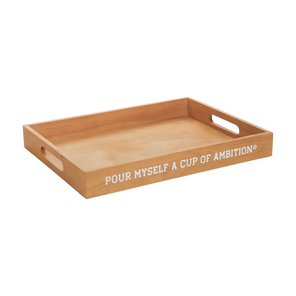Dolly Parton 'Cup Of Ambition' Wooden Tray NEW! - Picture 3 of 5
